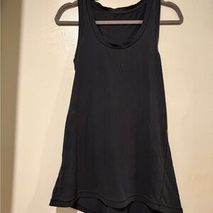 Calia by Carrie Underwood Black Flowy Racerback Tank Top | Size Small